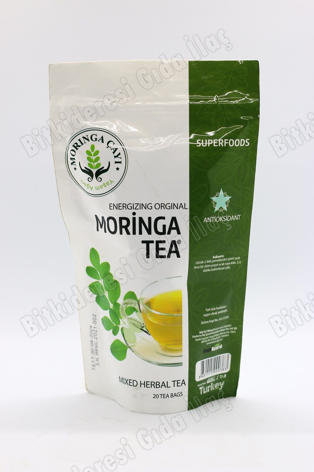 Moringa Çayı 20 Süzen Poşet Karışık Bitki Çayı